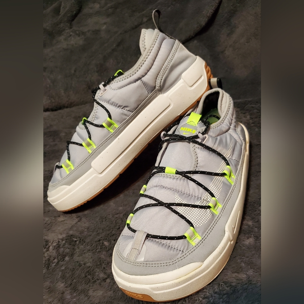 Size 10-New Nike Offline Pack Mule Shoes Sneakers - Light Grey (DQ5002-002)
